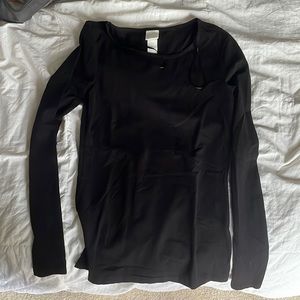 Long Sleeved Black H&M Top